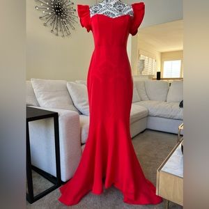 Lovers + Friends Red Maxi Dress Size S